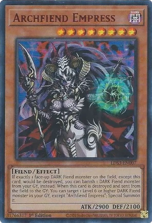 Archfiend Empress (Red)