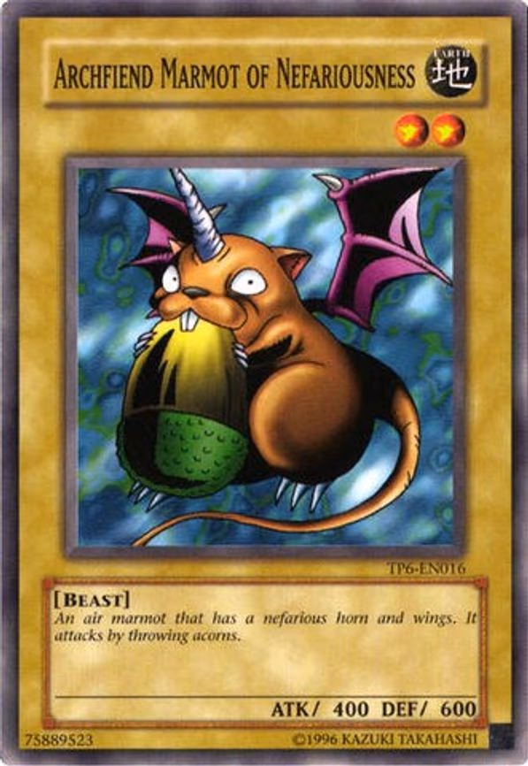 Archfiend Marmot of Nefariousness