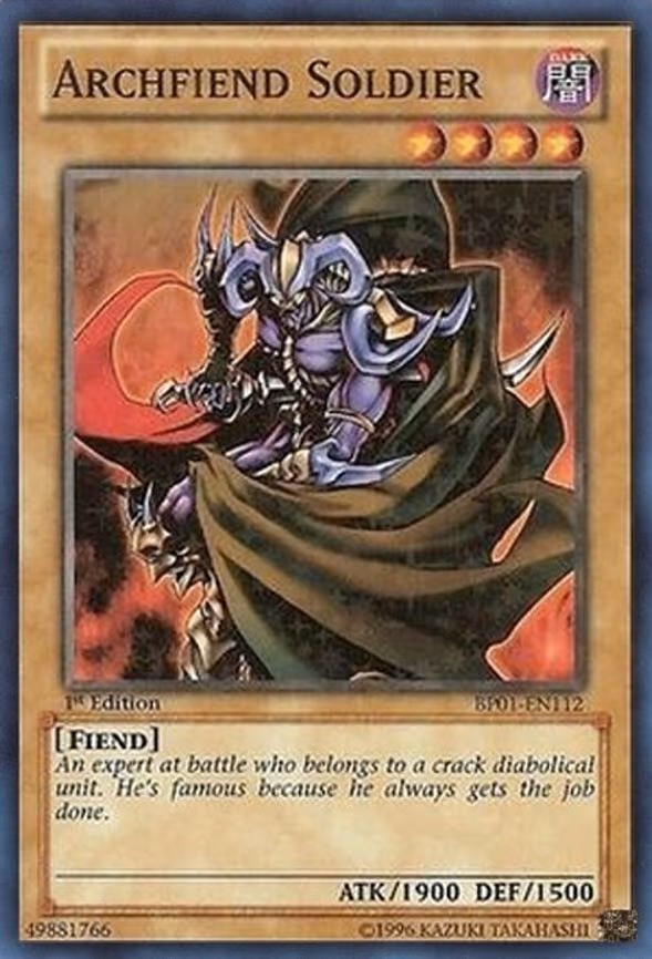 Archfiend Soldier (Starfoil)