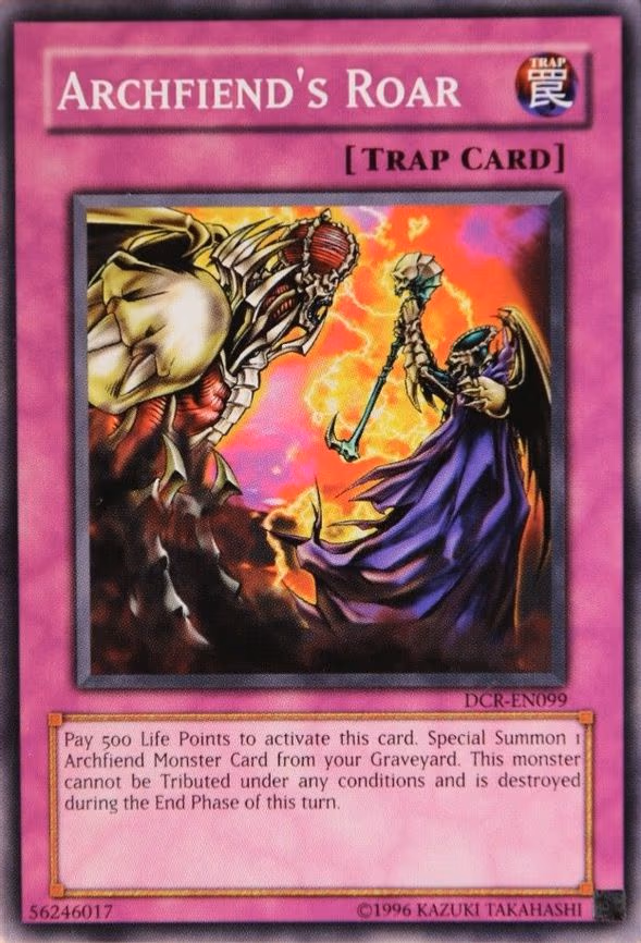 Archfiend's Roar