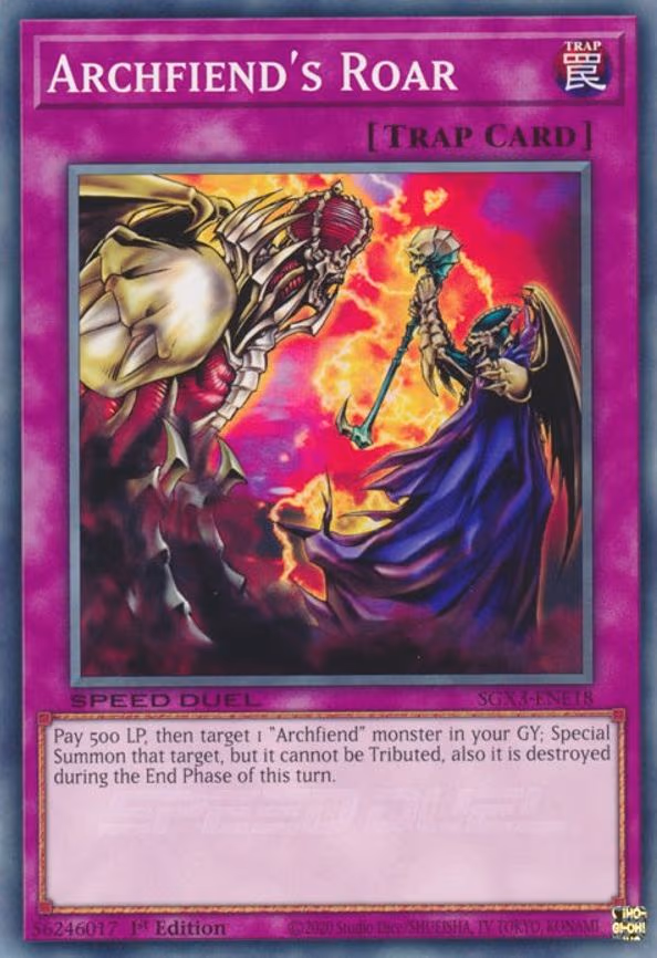 Archfiend's Roar
