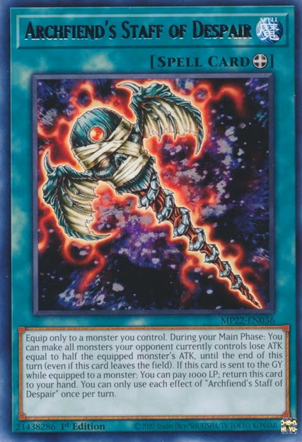 Archfiend's Staff of Despair