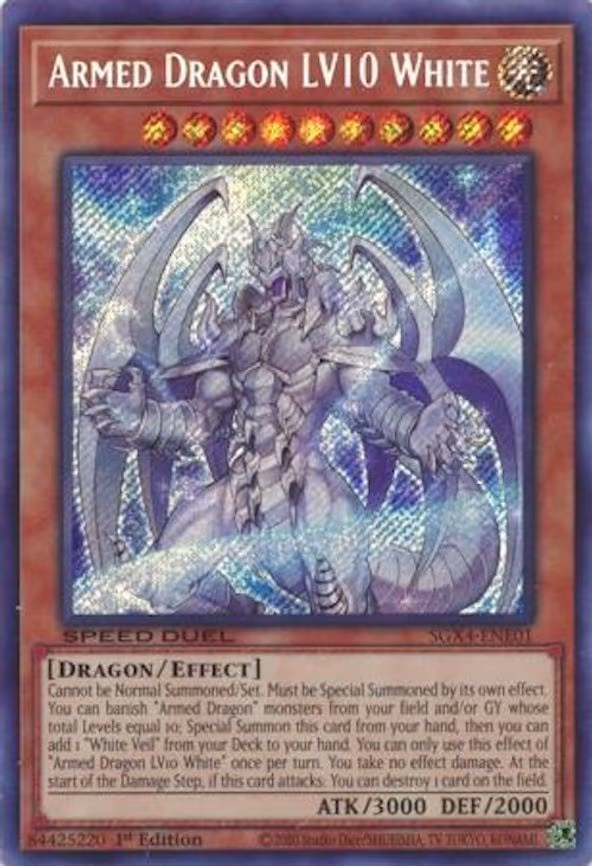 Armed Dragon LV10 White