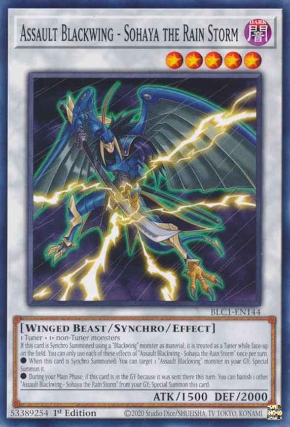 Assault Blackwing - Sohaya the Rain Storm