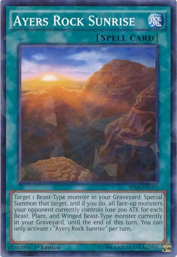 Ayers Rock Sunrise (Shatterfoil)