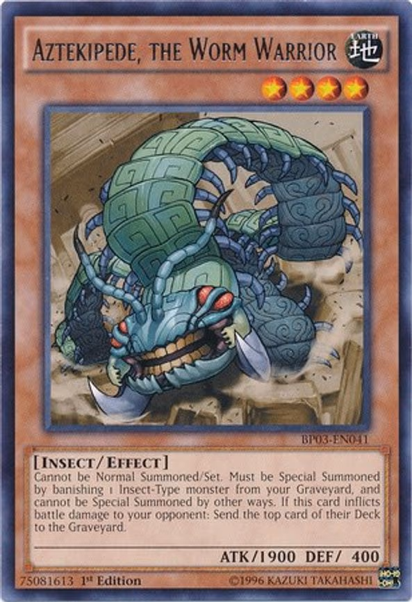 Aztekipede, the Worm Warrior