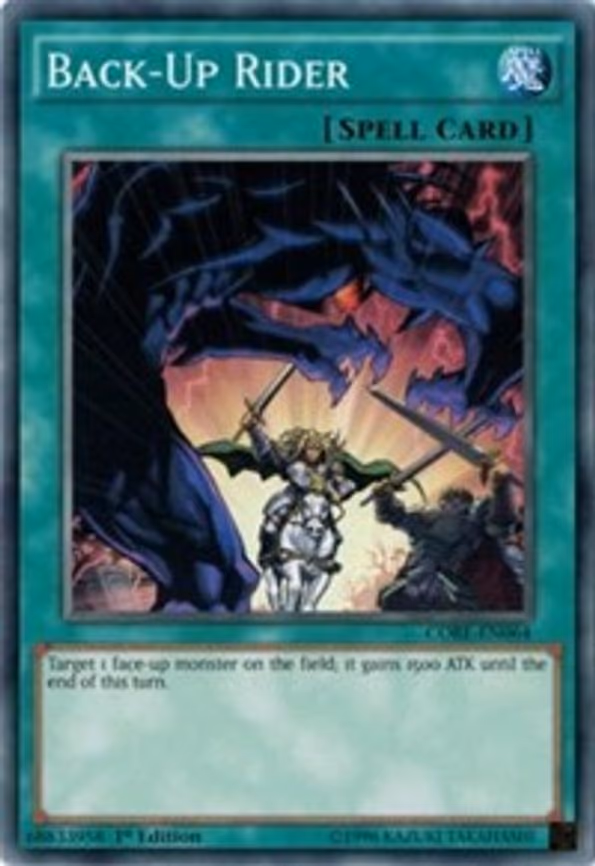 Back-Up Rider