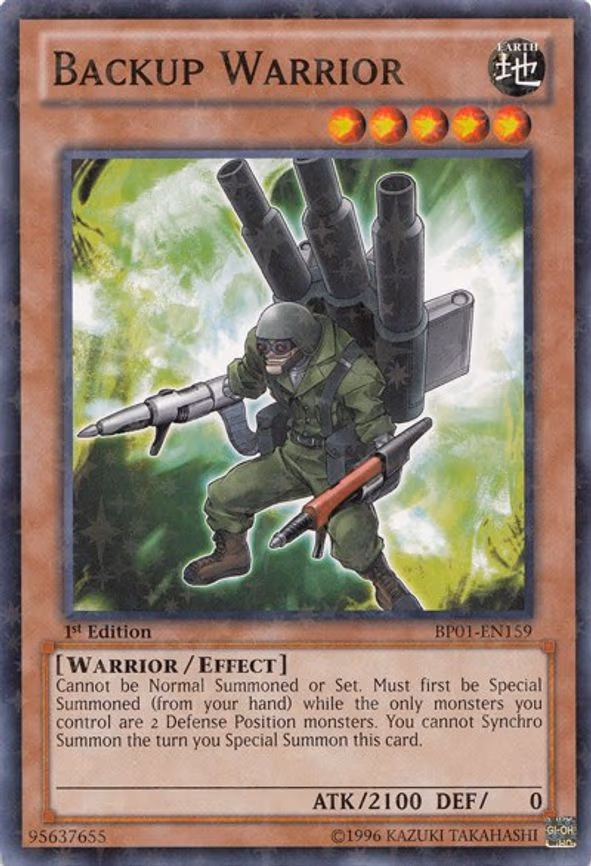 Backup Warrior (Starfoil)