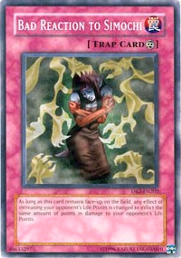 Bad Reaction to Simochi