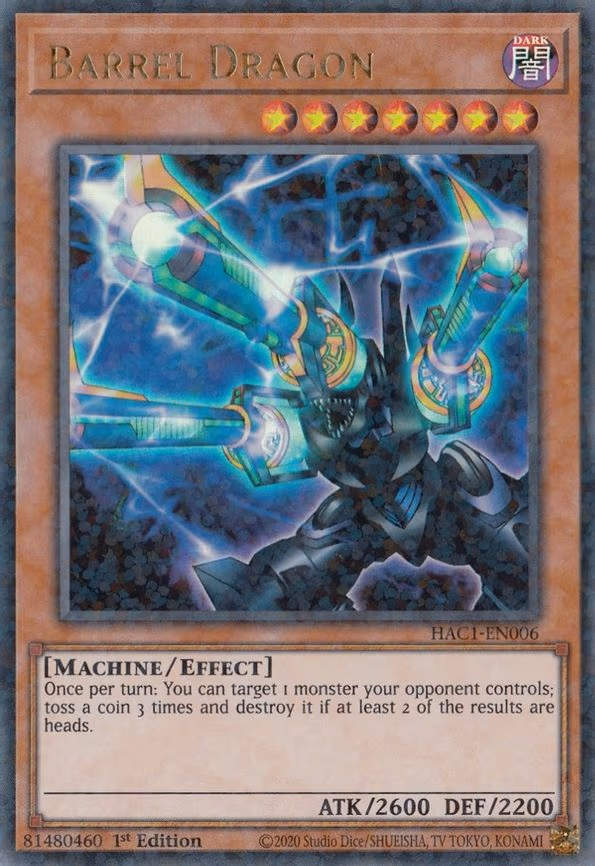 Barrel Dragon (Duel Terminal)