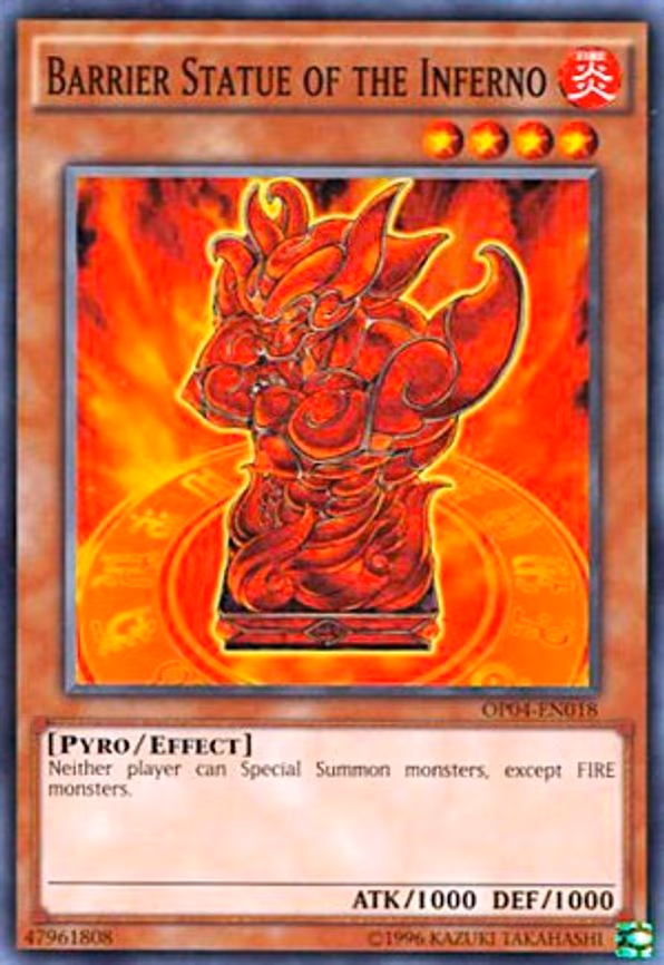 Barrier Statue of the Inferno