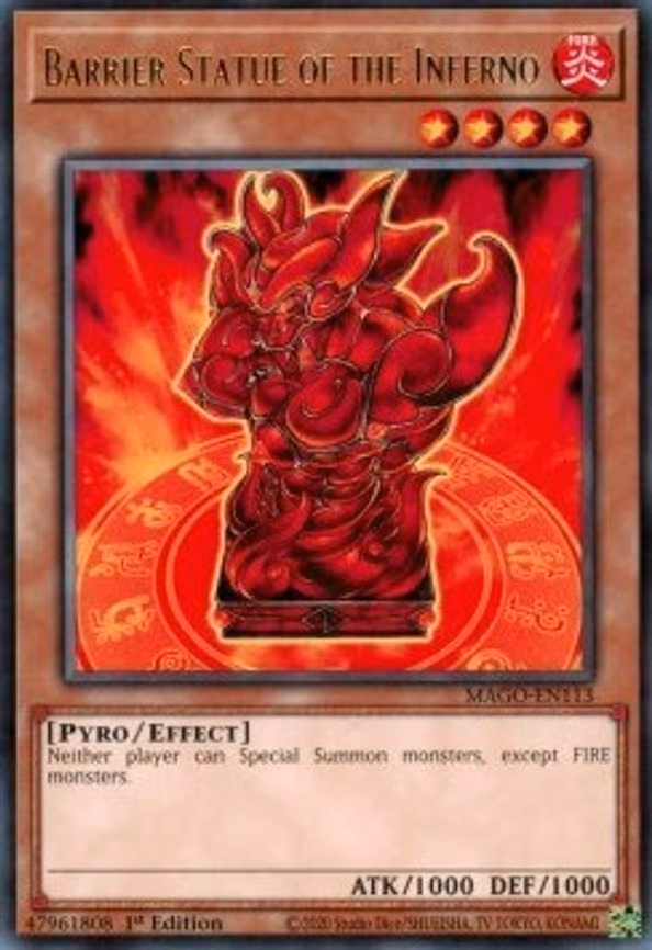 Barrier Statue of the Inferno
