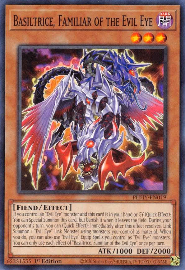 Basiltrice, Familiar of the Evil Eye