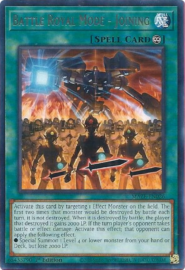 Battle Royal Mode - Joining