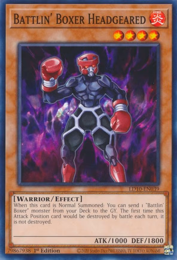 Battlin' Boxer Headgeared