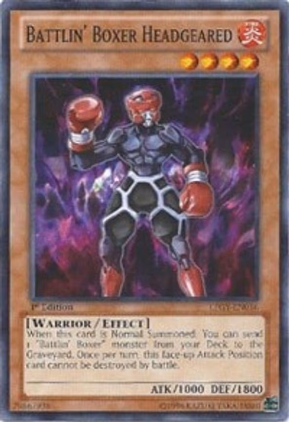Battlin' Boxer Headgeared