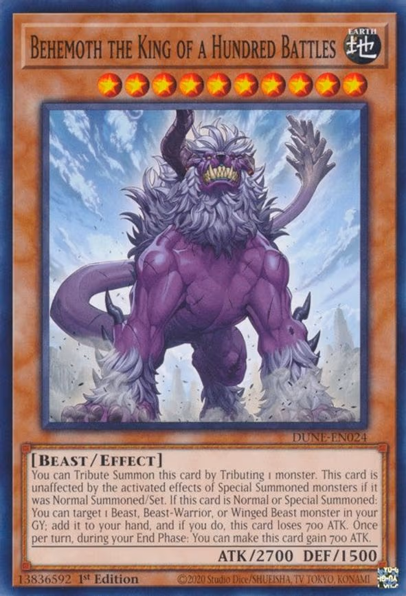 Behemoth the King of a Hundred Battles