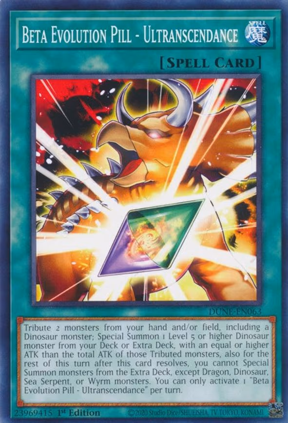 Beta Evolution Pill - Ultranscendance