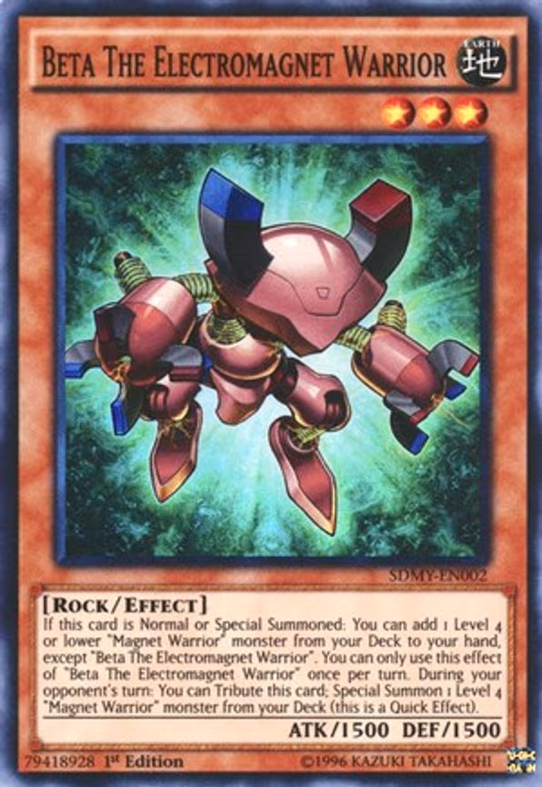 Beta The Electromagnet Warrior