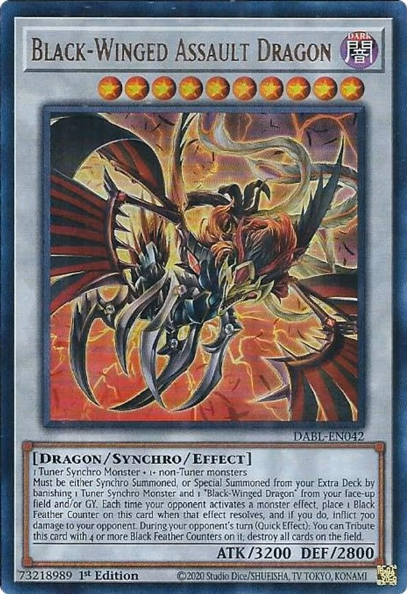 Black-Winged Assault Dragon