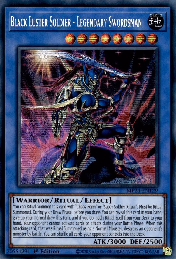 Black Luster Soldier - Legendary Swordsman