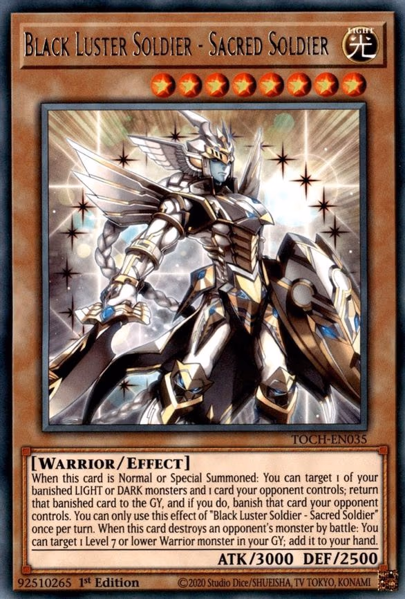Black Luster Soldier - Sacred Soldier
