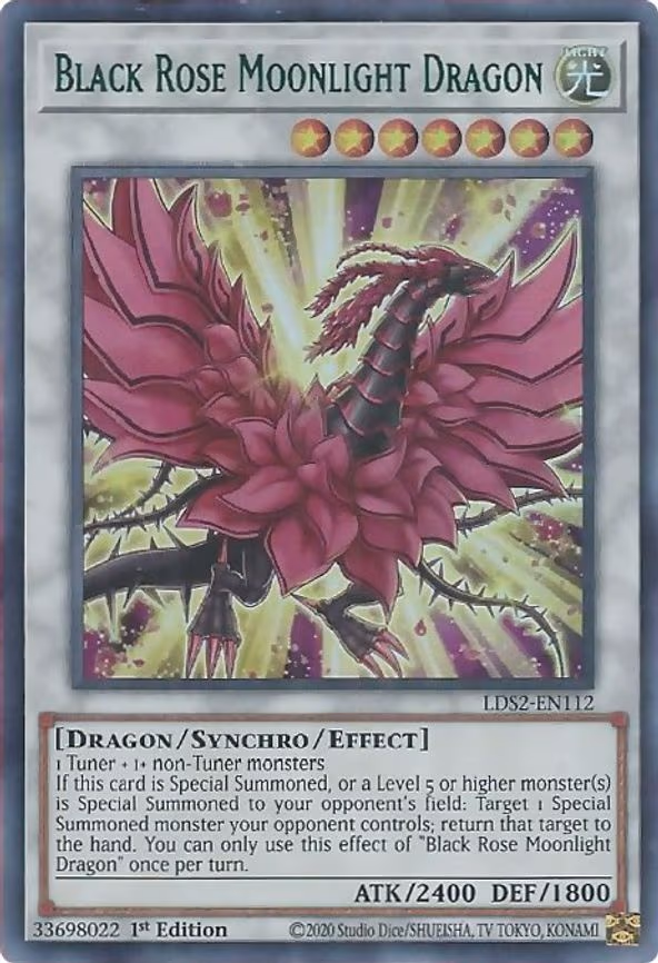 Black Rose Moonlight Dragon (Green)