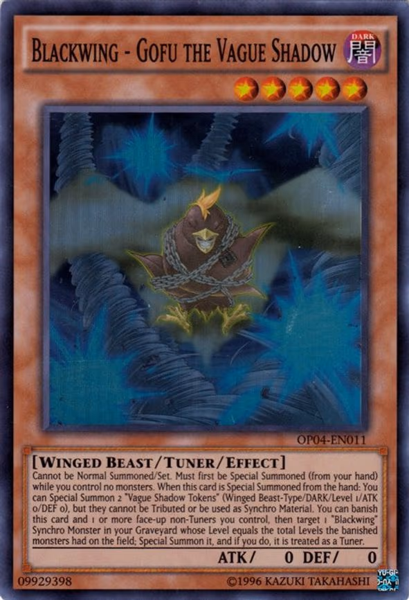 Blackwing - Gofu the Vague Shadow