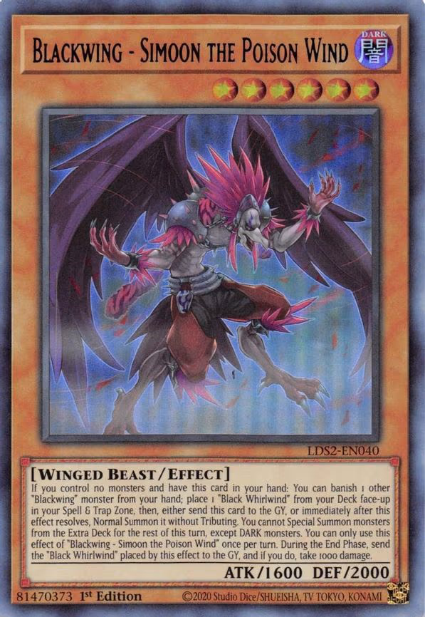 Blackwing - Simoon the Poison Wind (Blue)
