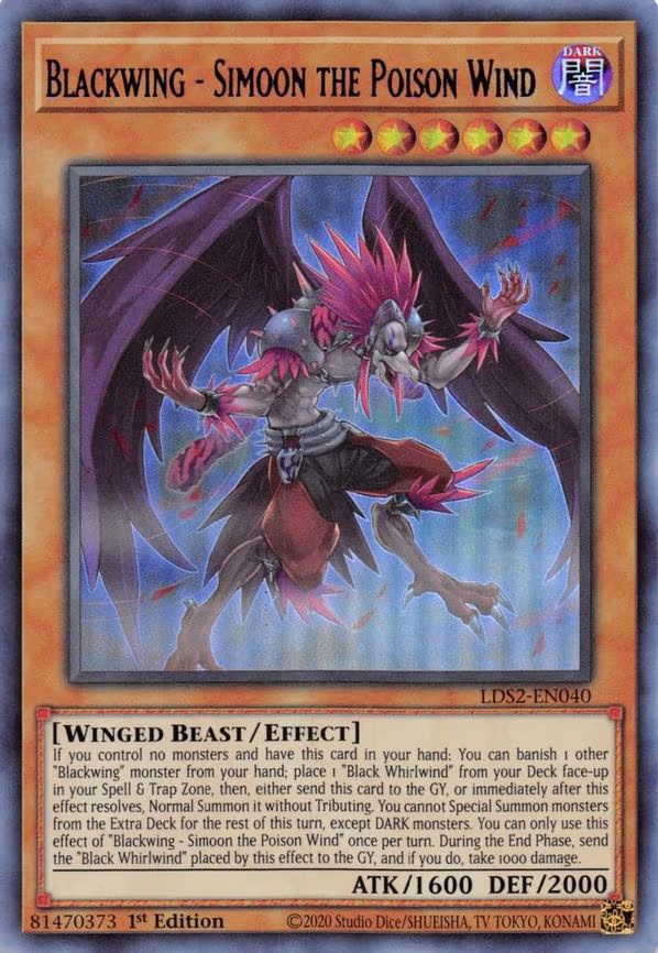 Blackwing - Simoon the Poison Wind (Purple)