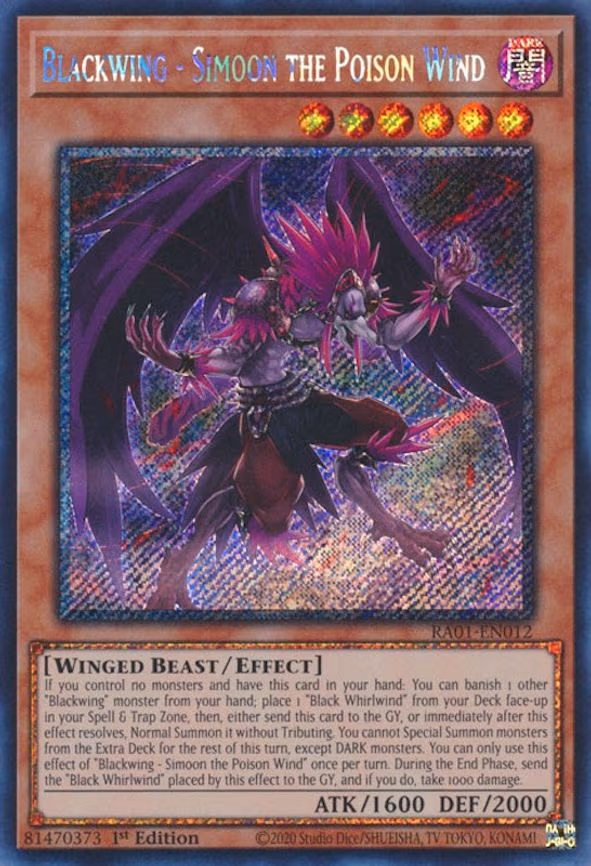 Blackwing - Simoon the Poison Wind