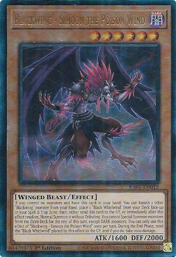 Blackwing - Simoon the Poison Wind