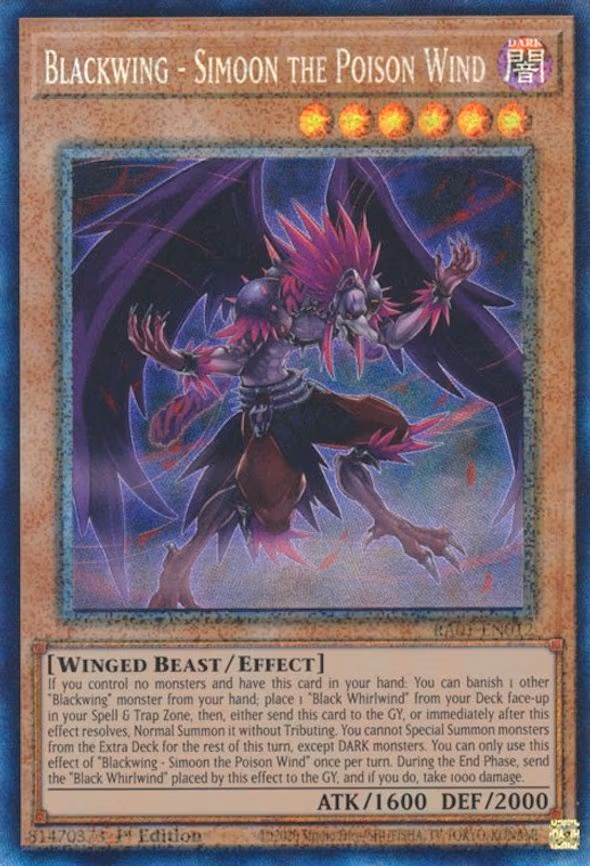 Blackwing - Simoon the Poison Wind