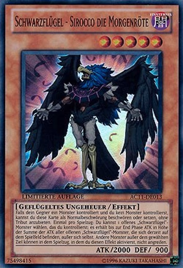 Blackwing - Sirocco the Dawn (German) - "Schwarzflugel - Sirocco die Morgenröte"