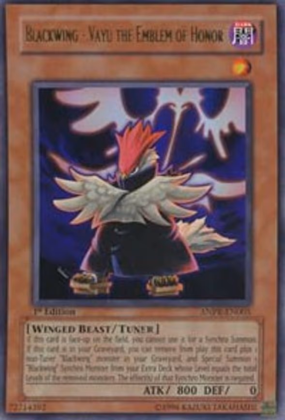 Blackwing - Vayu the Emblem of Honor