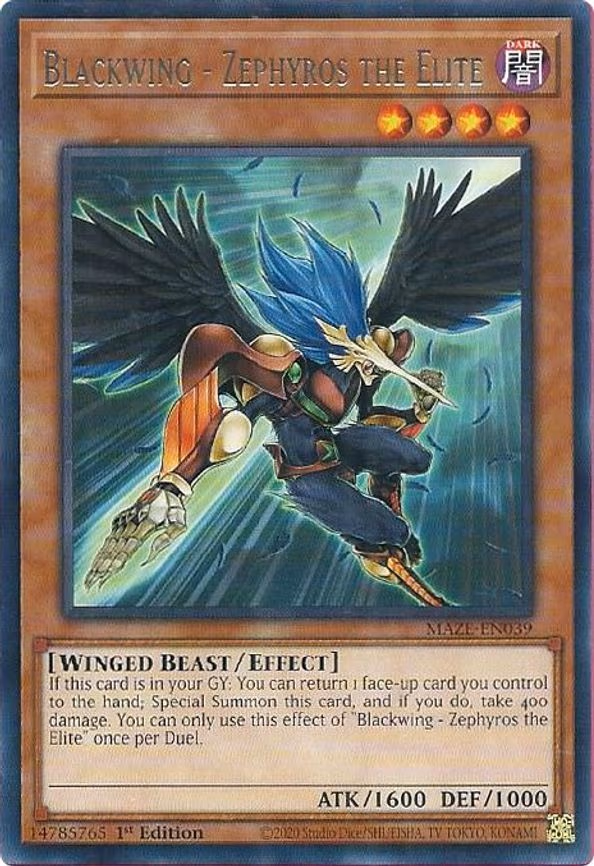 Blackwing - Zephyros the Elite