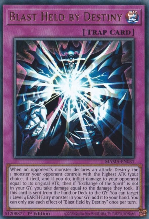 Blast Held by Destiny
