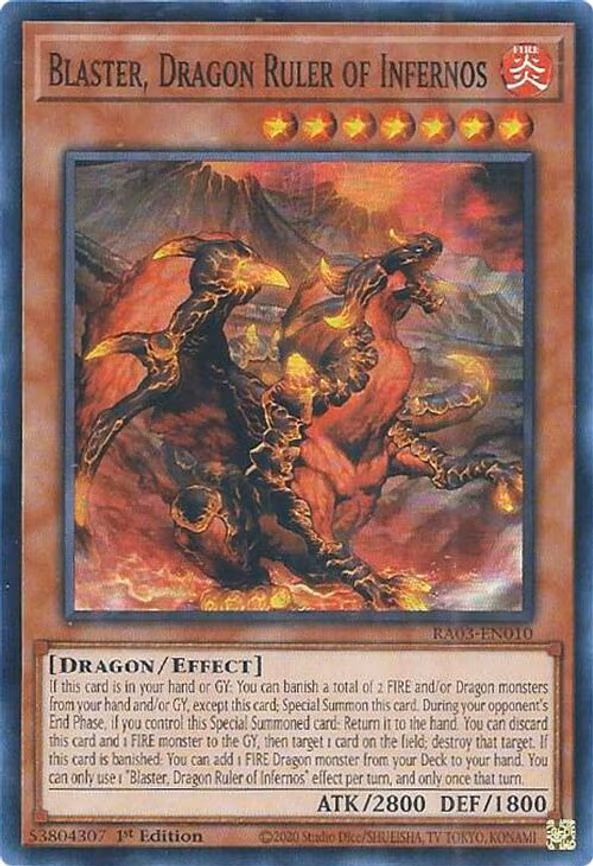 Blaster, Dragon Ruler of Infernos