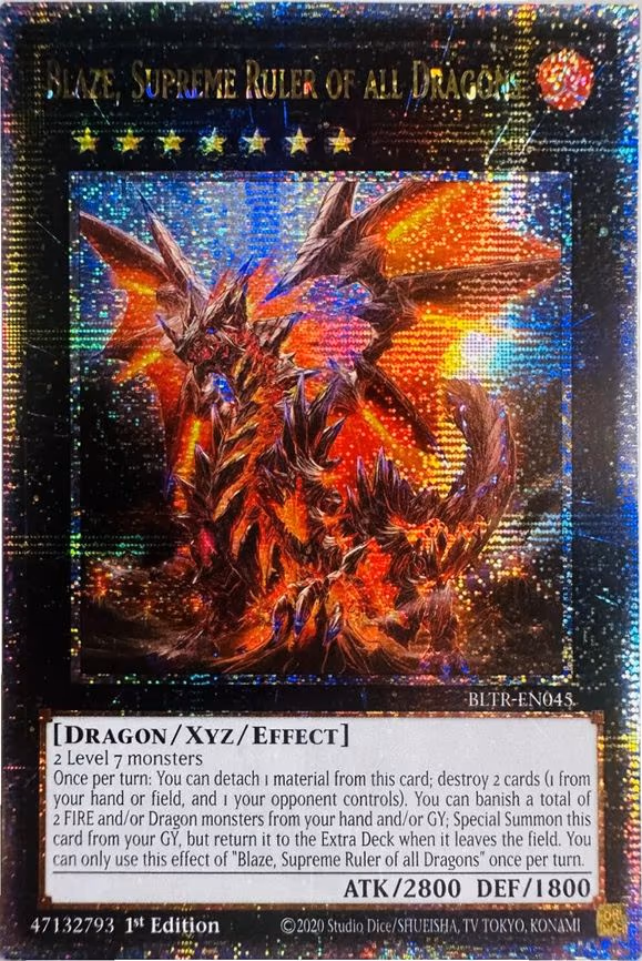Blaze, Supreme Ruler of all Dragons