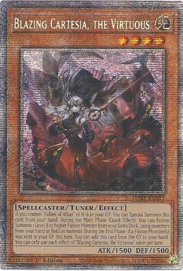 Blazing Cartesia, the Virtuous