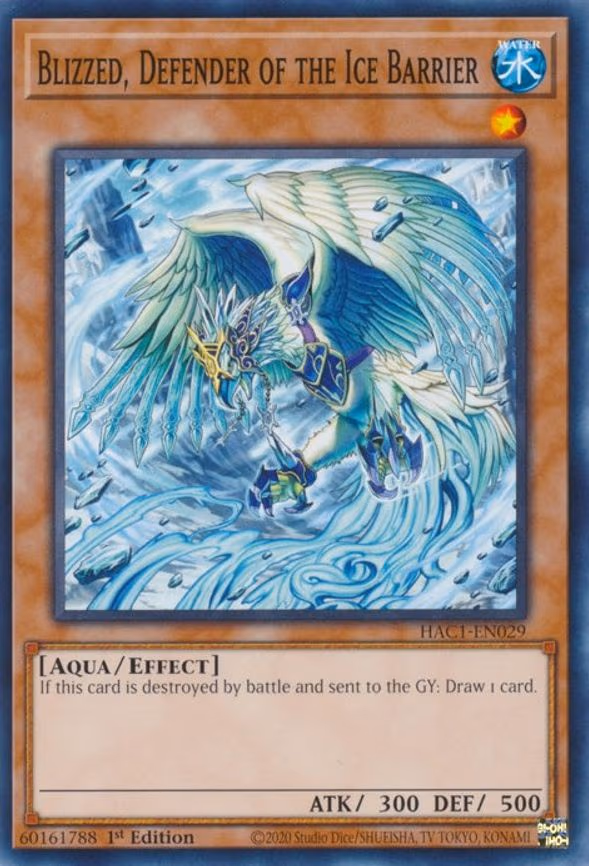 Blizzed, Defender of the Ice Barrier