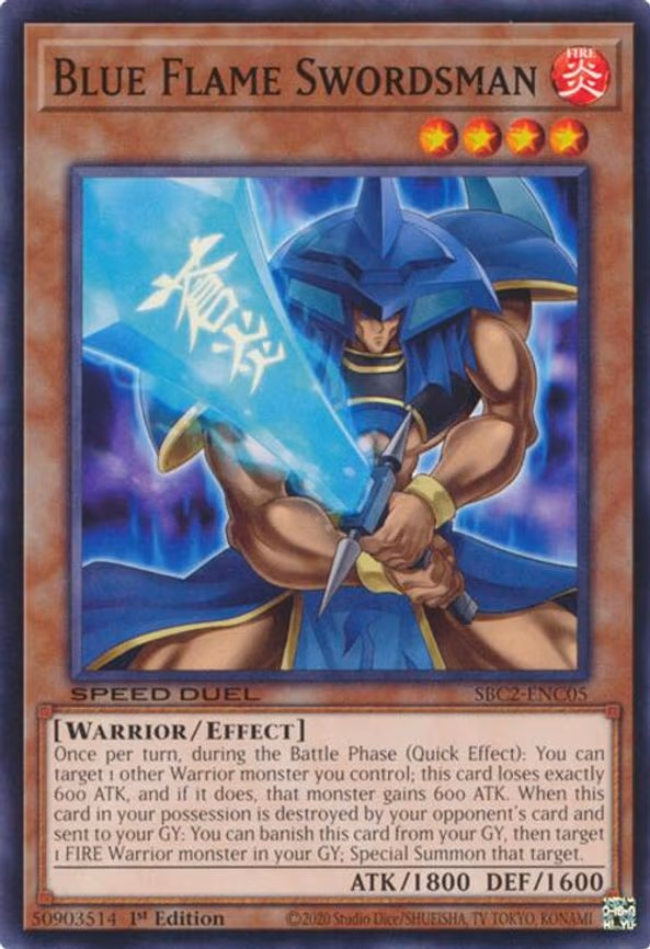 Blue Flame Swordsman