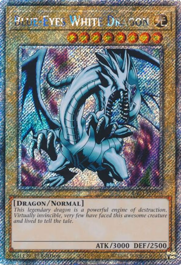 Blue-Eyes White Dragon - Platinum Secret Rare (RA03-EN079)