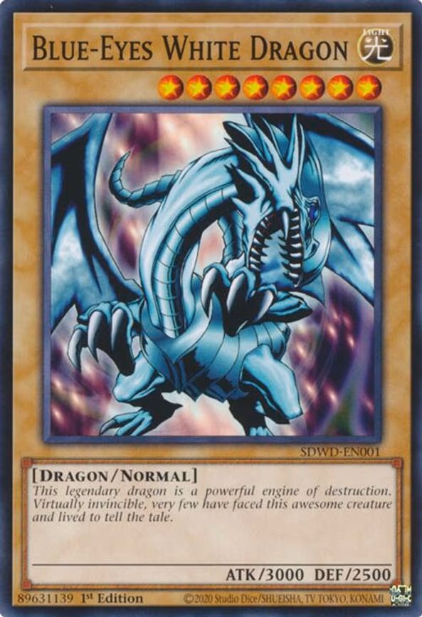 Blue-Eyes White Dragon - Common (SDWD-EN001)