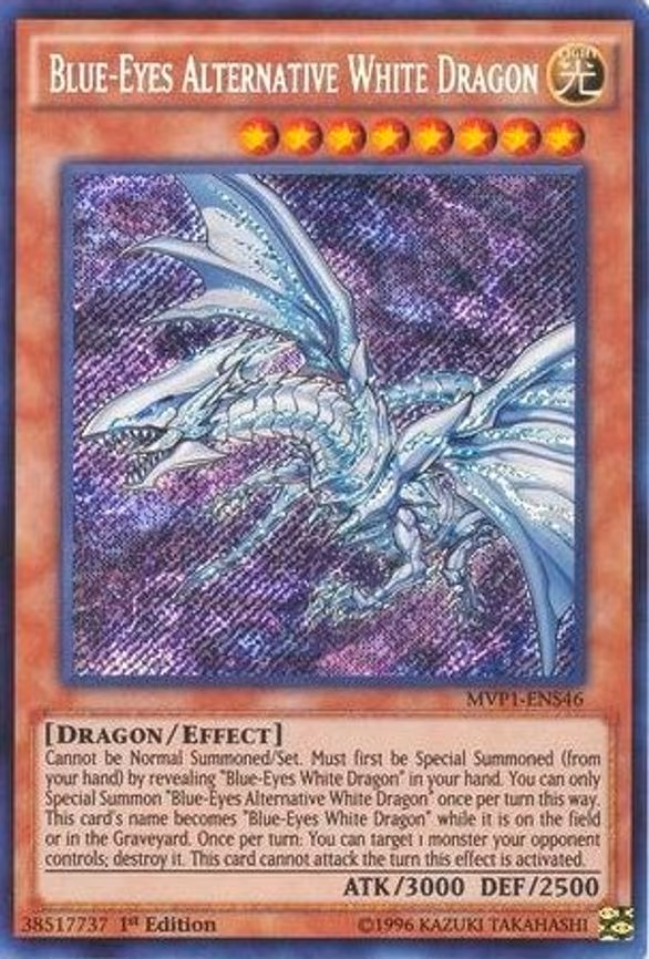 Blue-Eyes Alternative White Dragon