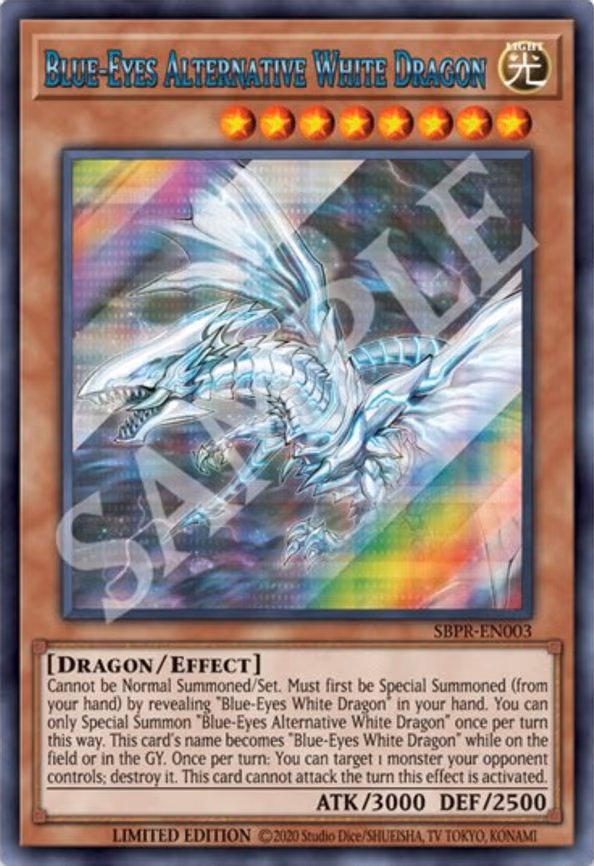 Blue-Eyes Alternative White Dragon