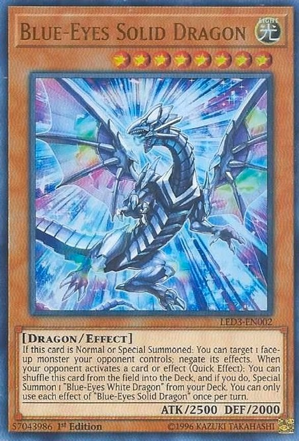 Blue-Eyes Solid Dragon