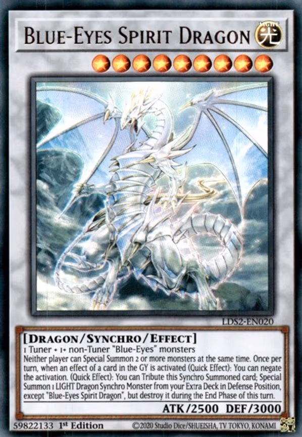 Blue-Eyes Spirit Dragon