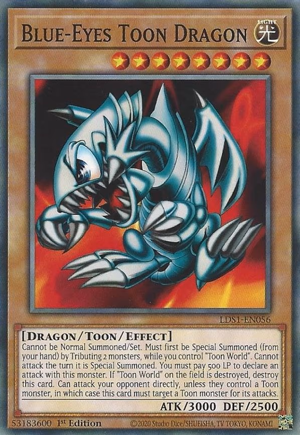 Blue-Eyes Toon Dragon