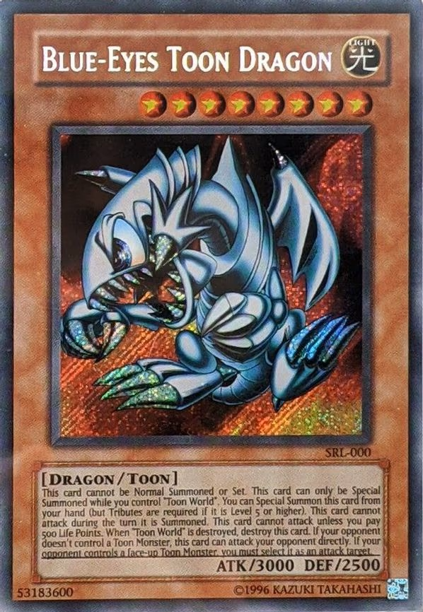 Blue-Eyes Toon Dragon